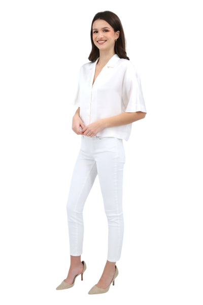 Blouse Top in Ivory