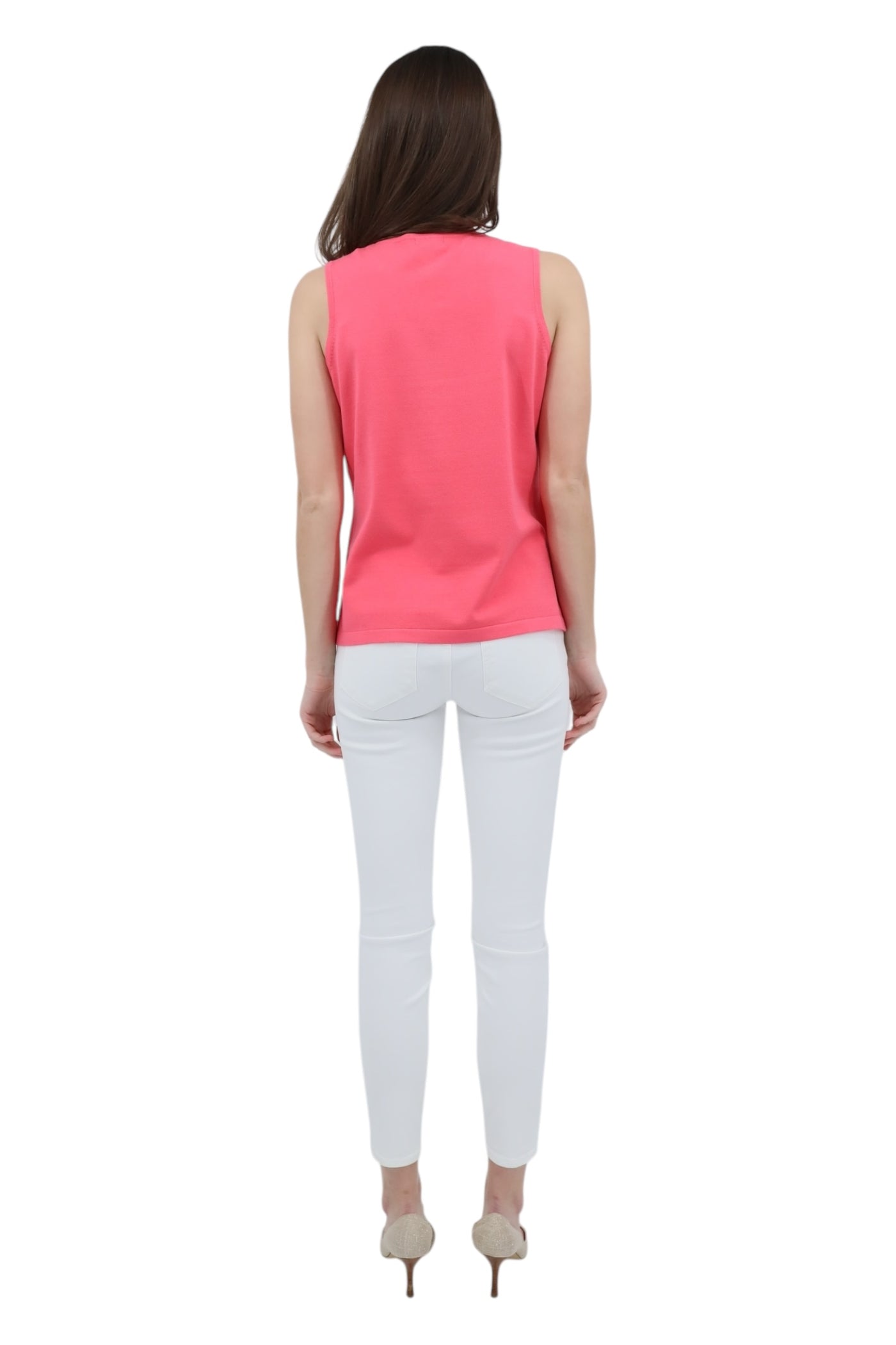 Sleeveless Shell in Blossom