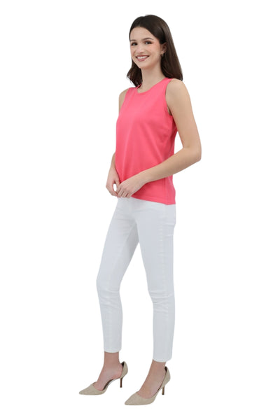 Sleeveless Shell in Blossom