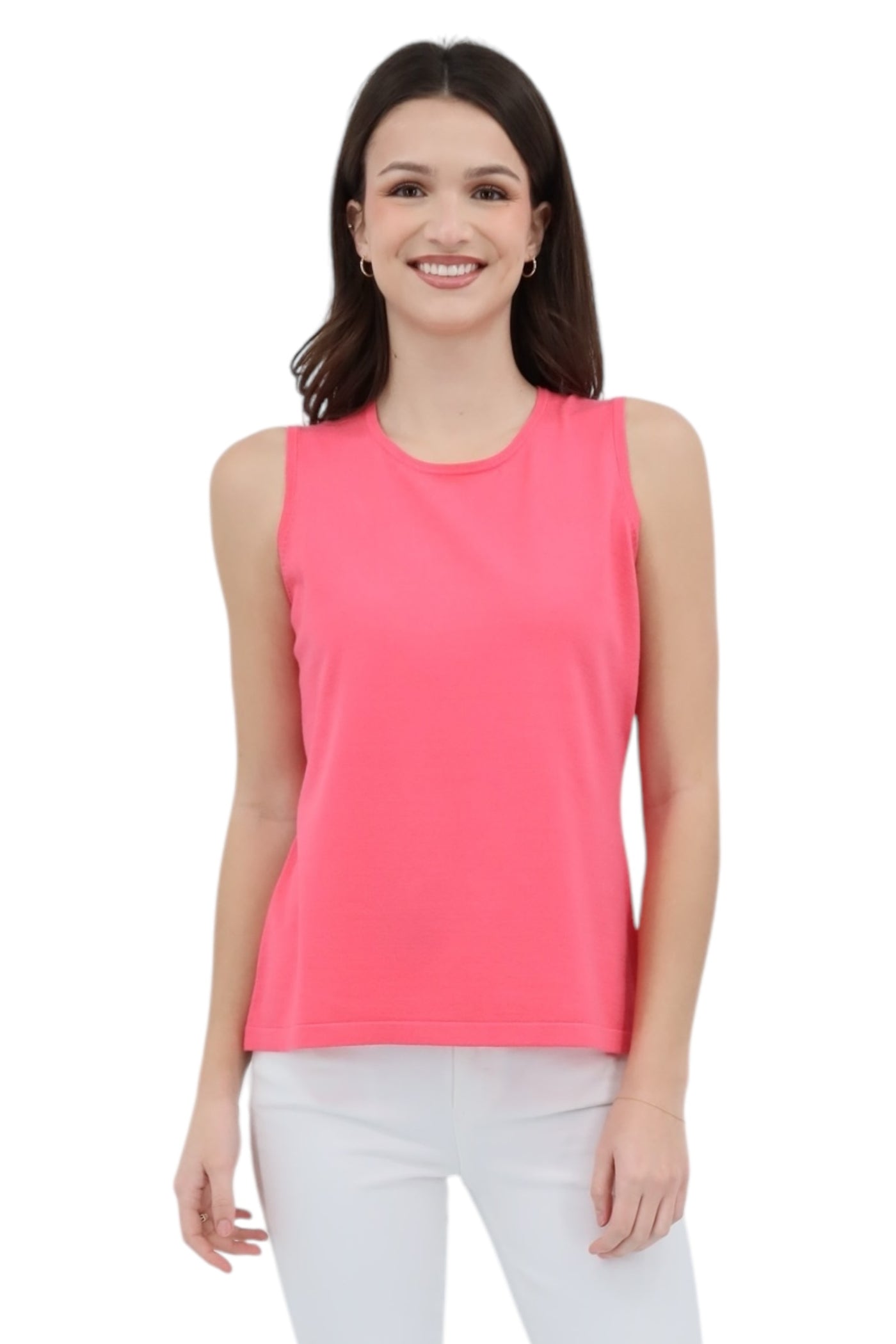 Sleeveless Shell in Blossom