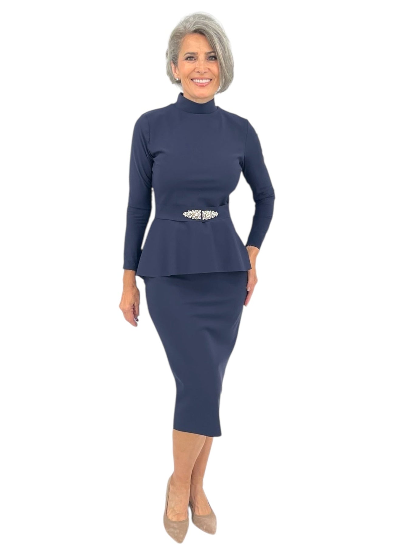 Haby Dress in Midnight