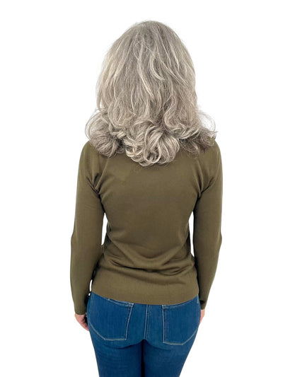 Long Sleeve Crew in Loden
