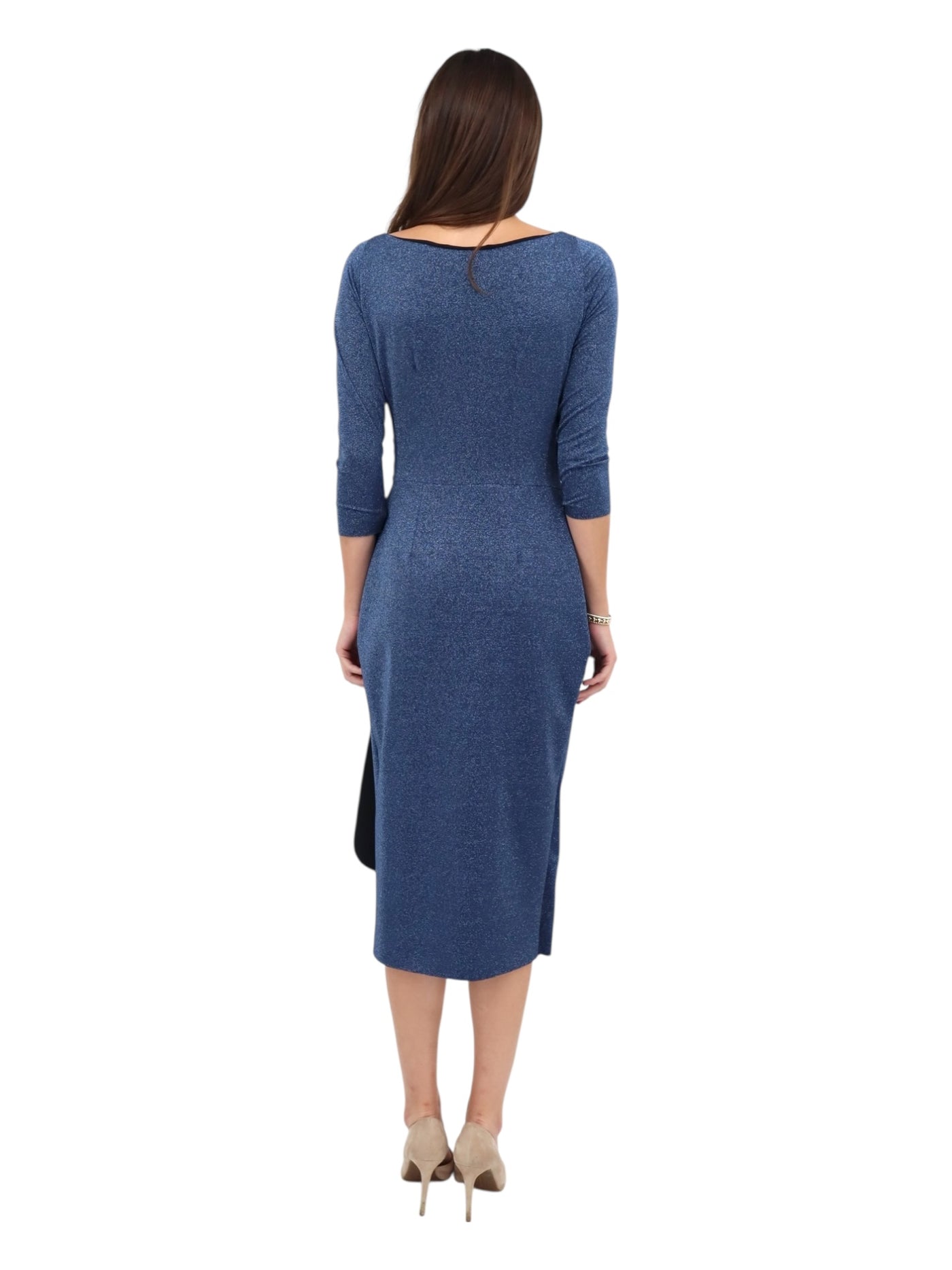 Florien Sugar Dress in Retro Blue