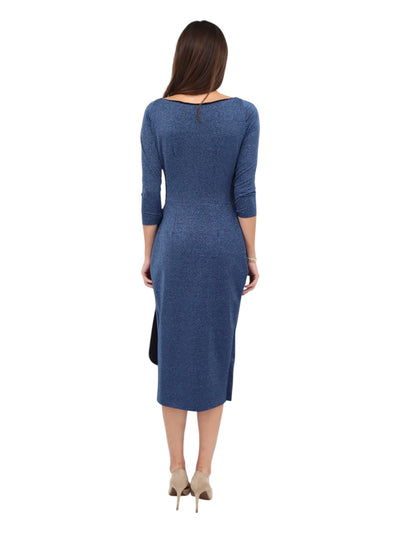 Florien Sugar Dress in Retro Blue