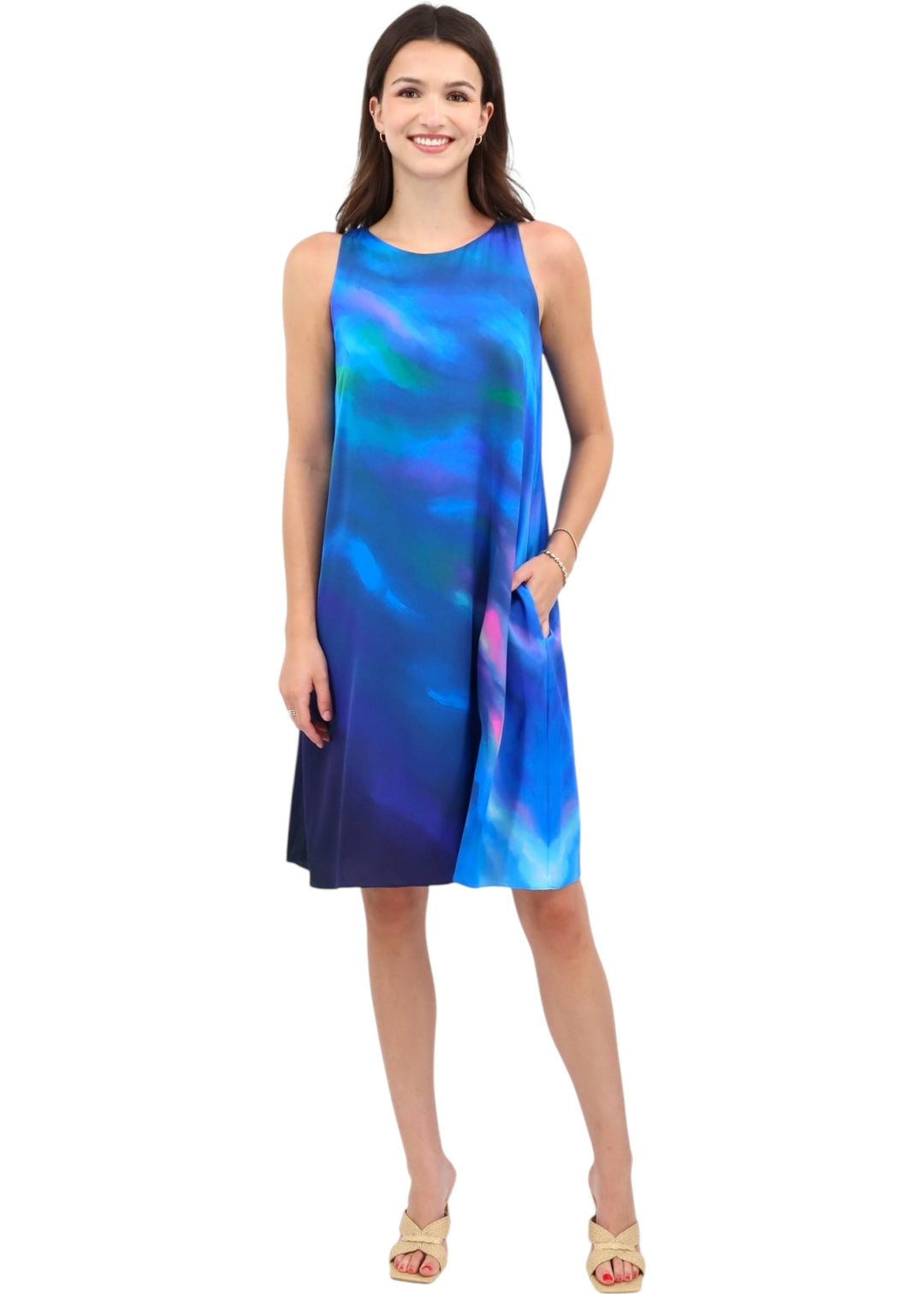 white christmas dresses Mini Trapeze Dress main image 1