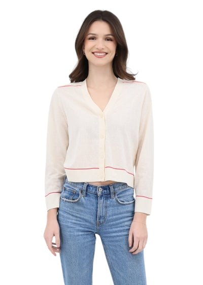 Short knitted jacket