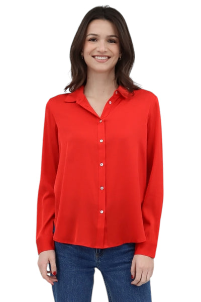 Monte Carlo Blouse in Scarlet