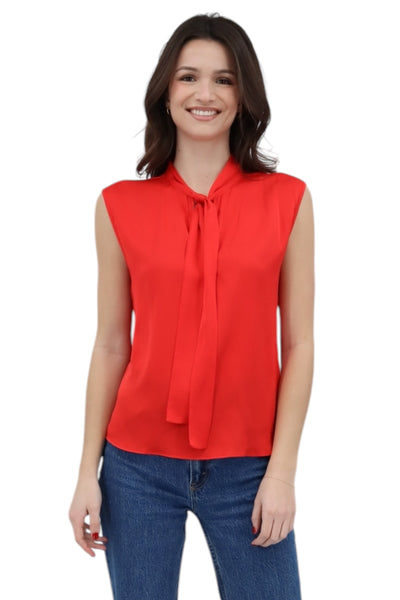 Sunset Top in Scarlet