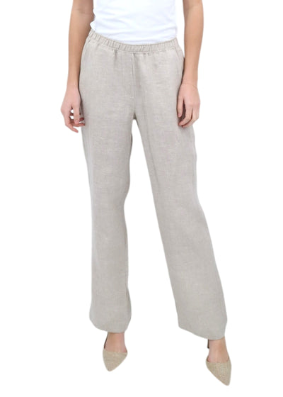 Linen Pant in Natural