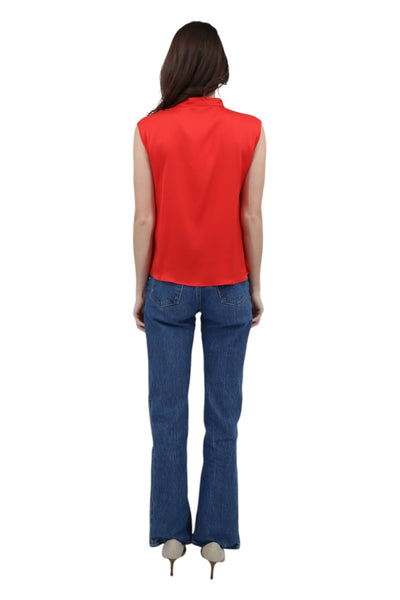 Sunset Top in Scarlet