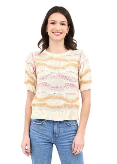 Knit Top in Cream