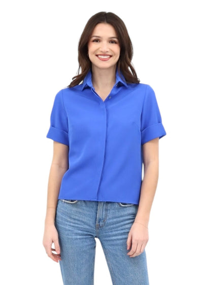 Camp Shirt in Azure