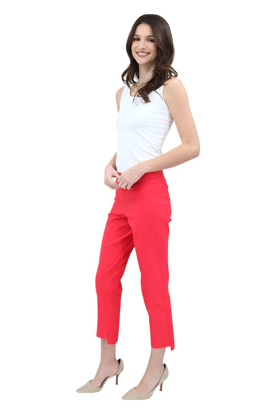 Step Hem Pant in Coral