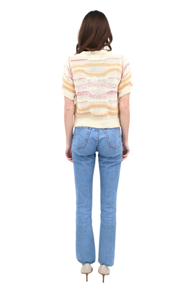 Knit Top in Cream