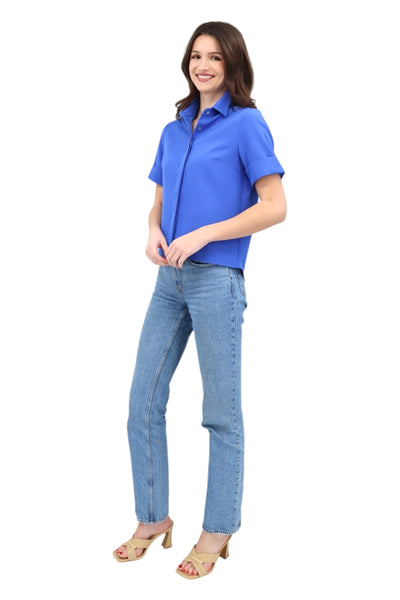 Camp Shirt in Azure