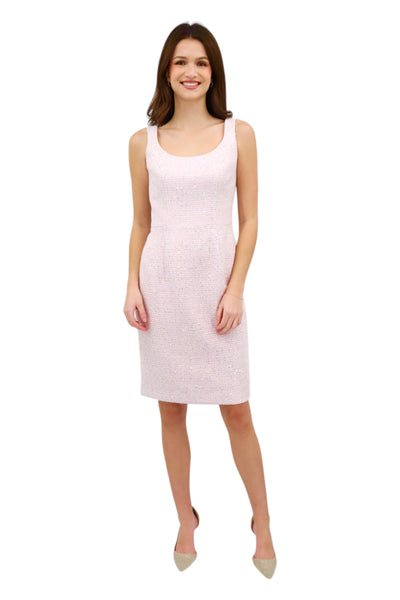 3D Flower Dress and Jacket Set in Pink