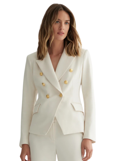 Jacket with 6 Buttons in Off-White