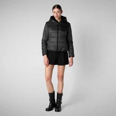 Reversible Laila Jacket in Black