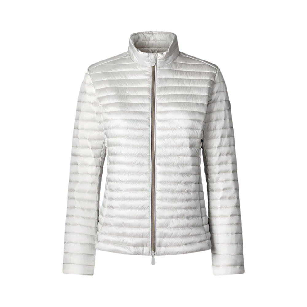 Andreina Puffer Jacket in Fog Grey