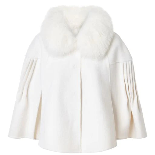 Short Princess Capelet - Ivory