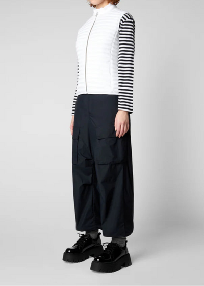 Arabella Puffer Vest in White