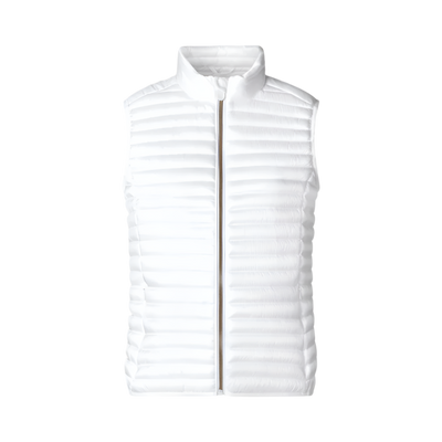Arabella Puffer Vest in White