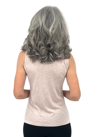 Seamed Funnel Tank in Cameo