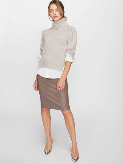 The Jolie Fringe Layered Looker - Light Chia