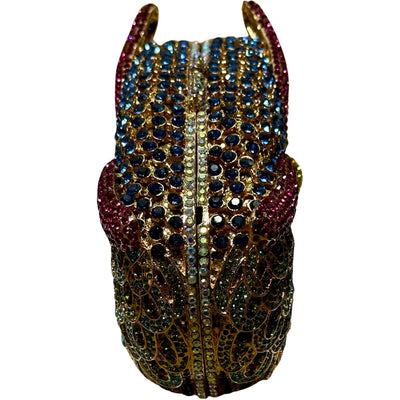Owl Beaded Clutch