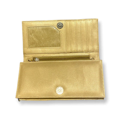 Gold Crystal Beads W/Crystal Strap