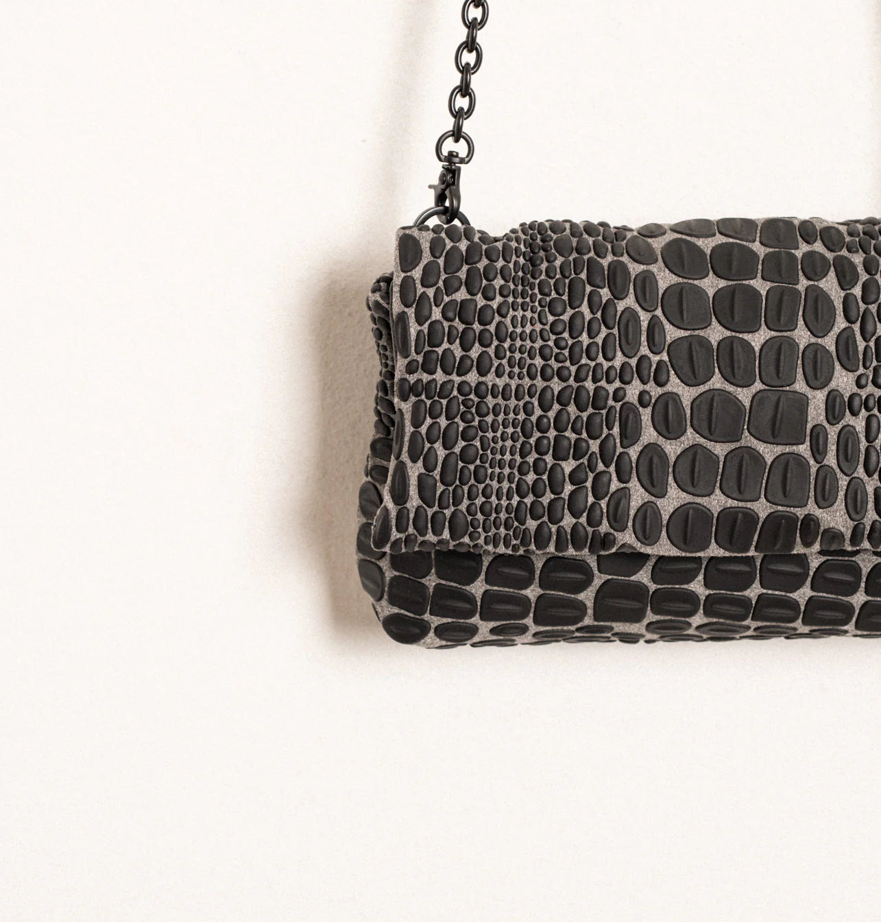 Tokyo Clutch in Gray