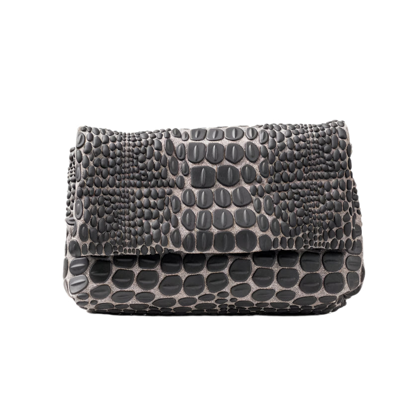 Tokyo Clutch in Gray
