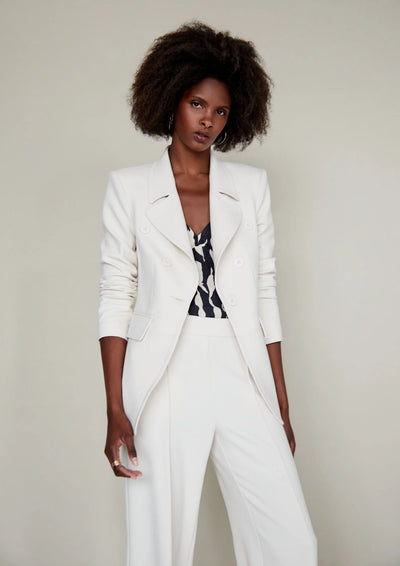 Jacket with Basque Cut - Black