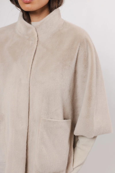 Reversible Dewi Cape in Birch
