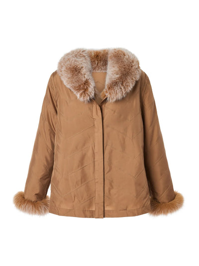 Reversible Jacket - Irish Cream
