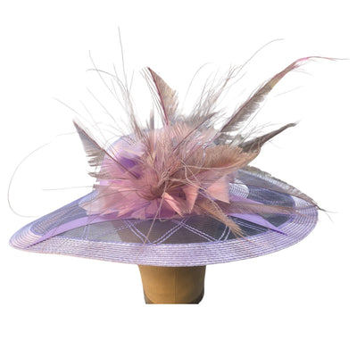 Light Lavender Straw Hat