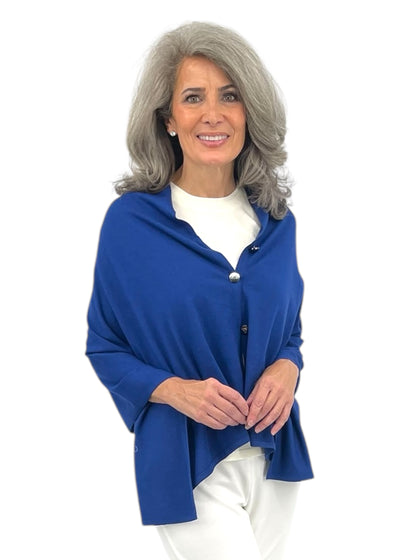 Button Pullover in Ink