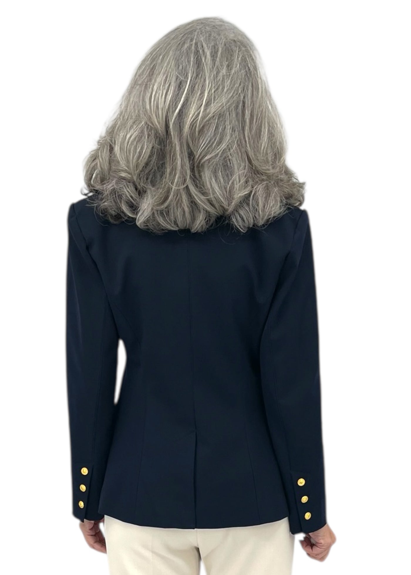 Kyomi Double-Breasted Blazer in Midnight