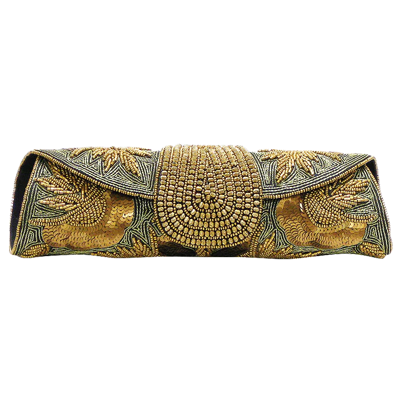 Clutch - Black/Gold