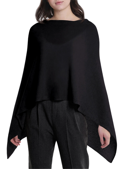 Cashmere Topper in Black