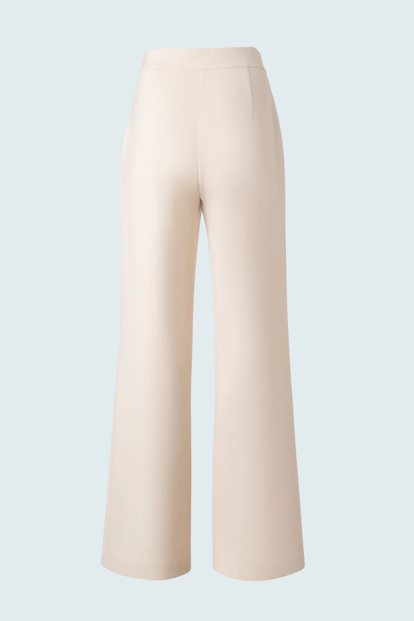 Wide Leg Pintuck Pant - Bone