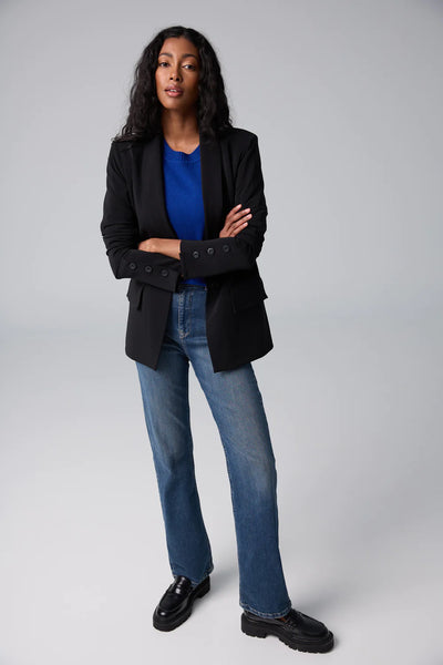 Single Button Shawl Blazer