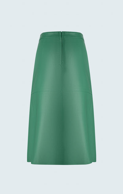 A-Line Midi Skirt