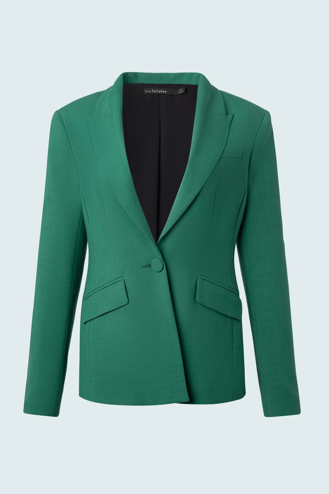 Peak Lapel Jacket - Green