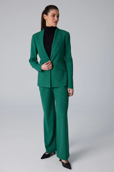 Peak Lapel Jacket - Green