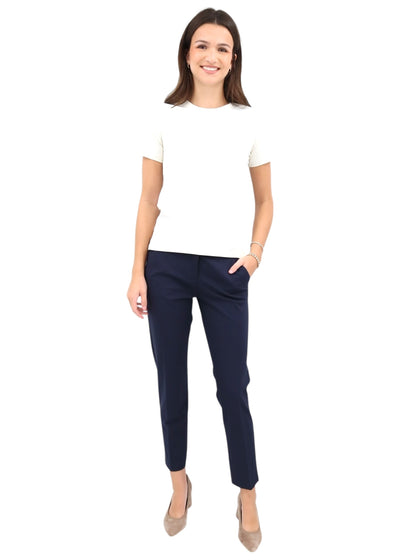 Maron S Pant in Navy