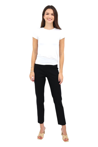 Milo Ankle Diamond Pant in Black