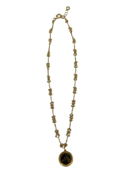 Petite Equus Gold Chain Necklace