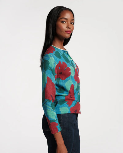 Darling Cardigan in Floating Floral