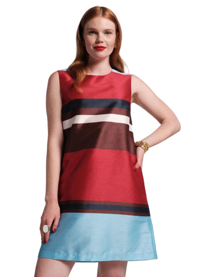 Sylvie Shift Dress in Sublime Stripe